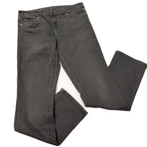 Kut‎ From The Kloth Straight Leg Jeans Size 10 Mid Rise Zip Gray Staple Neutral